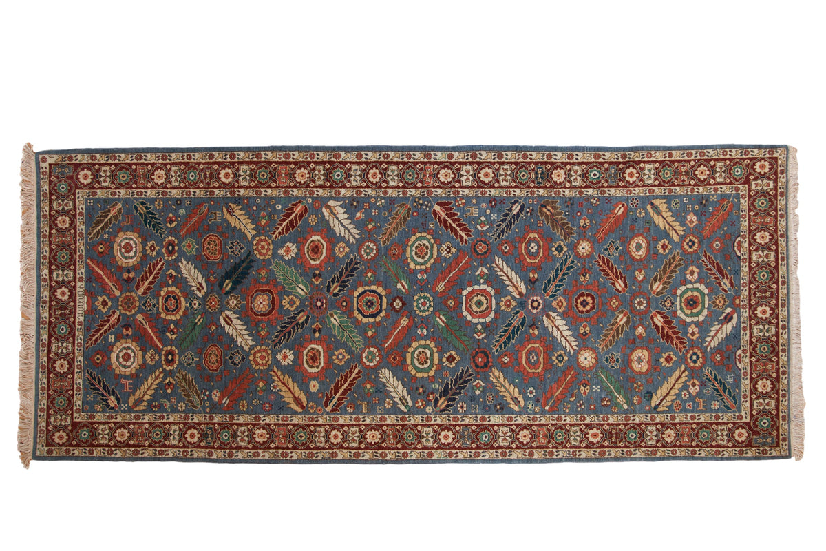 5x12 Vintage Armenian Veramin Design Rug Runner by Old New House® - main product image for Resin Society