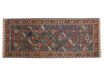 5x12 Vintage Armenian Veramin Design Rug Runner by Old New House® - main product image for Resin Society