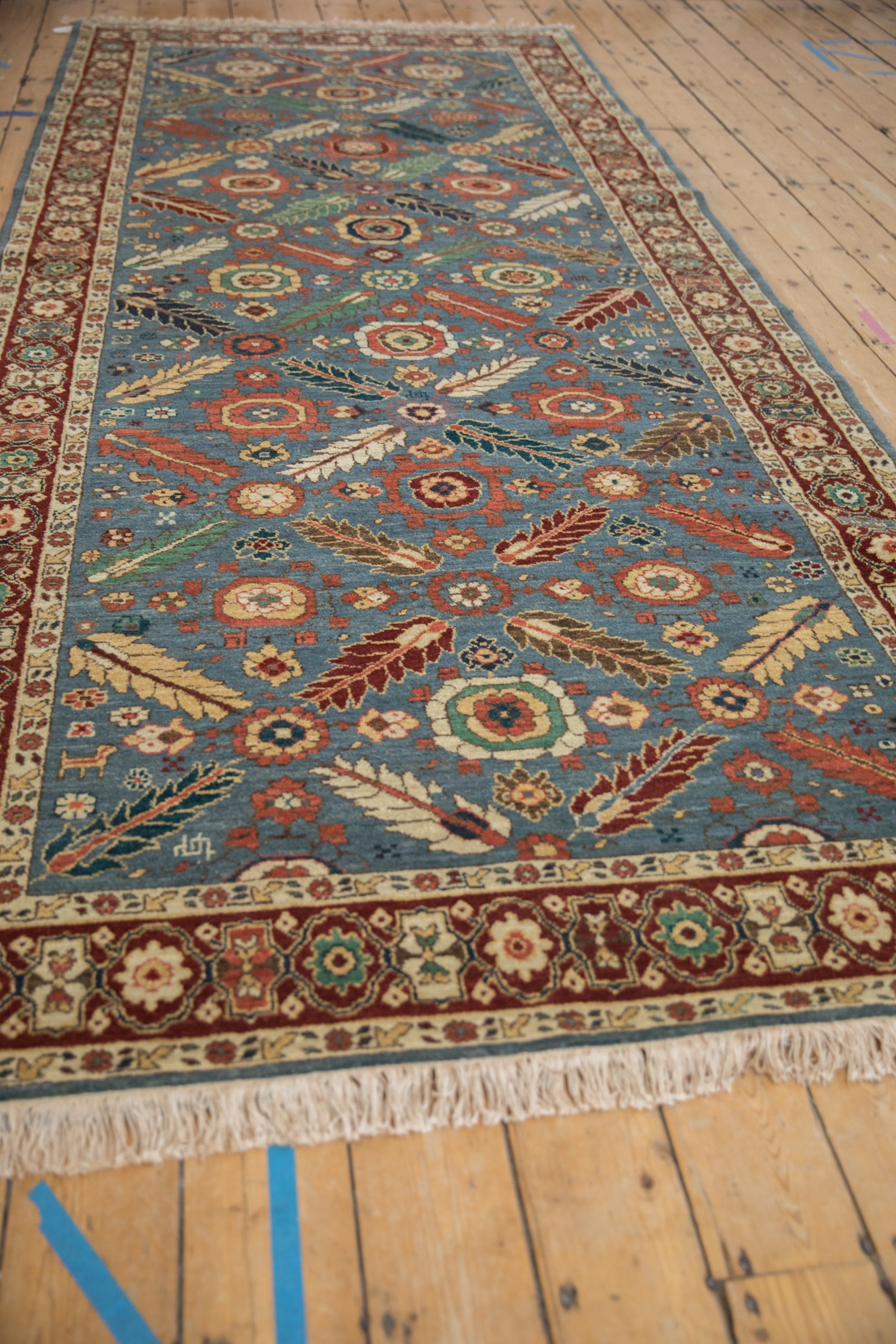 5x12 Vintage Armenian Veramin Design Rug Runner by Old New House® - product image 9 for Resin Society