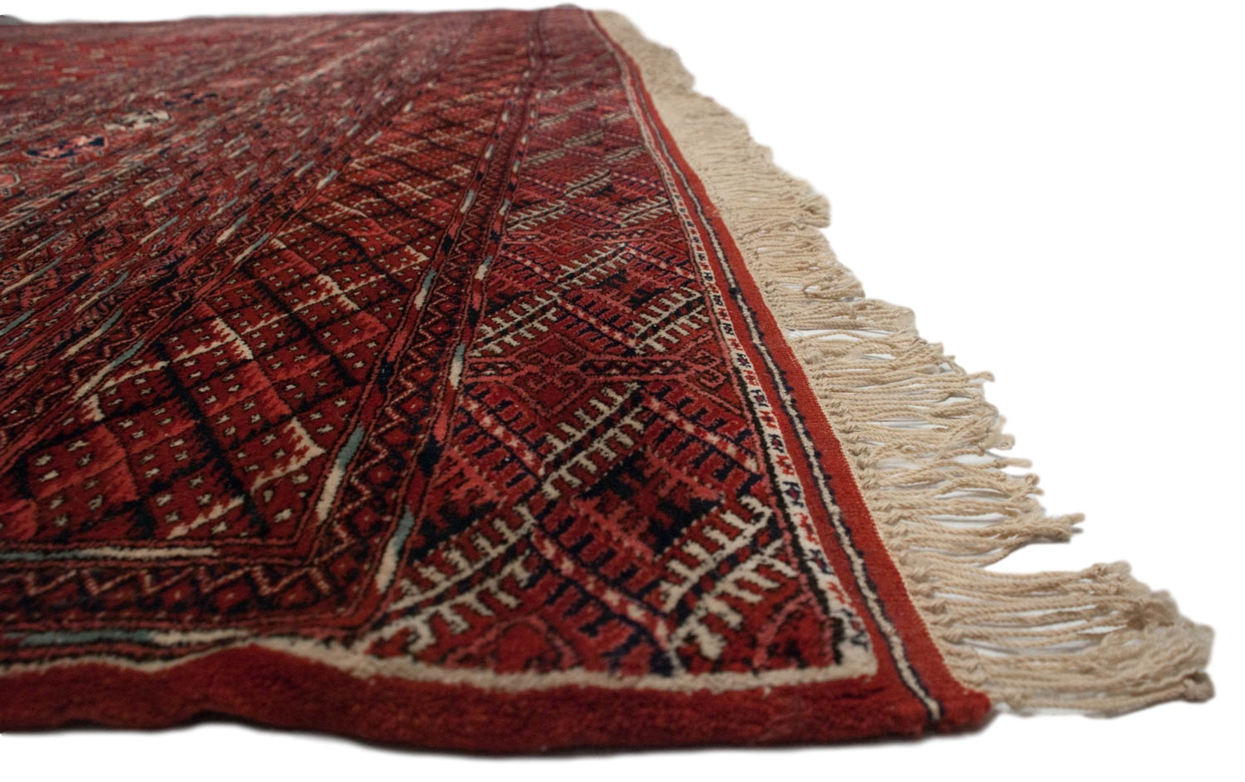 13x17.5 Vintage Fine Bokhara Carpet by Old New House® - product image 5 for Resin Society