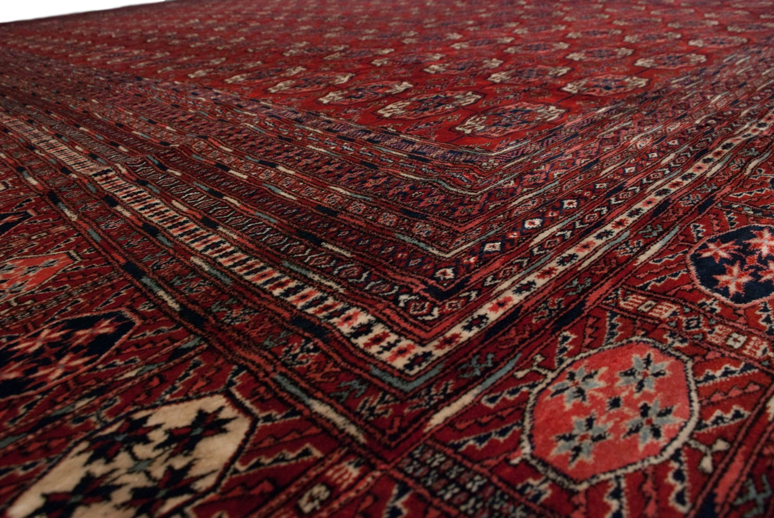 13x17.5 Vintage Fine Bokhara Carpet by Old New House® - product image 7 for Resin Society
