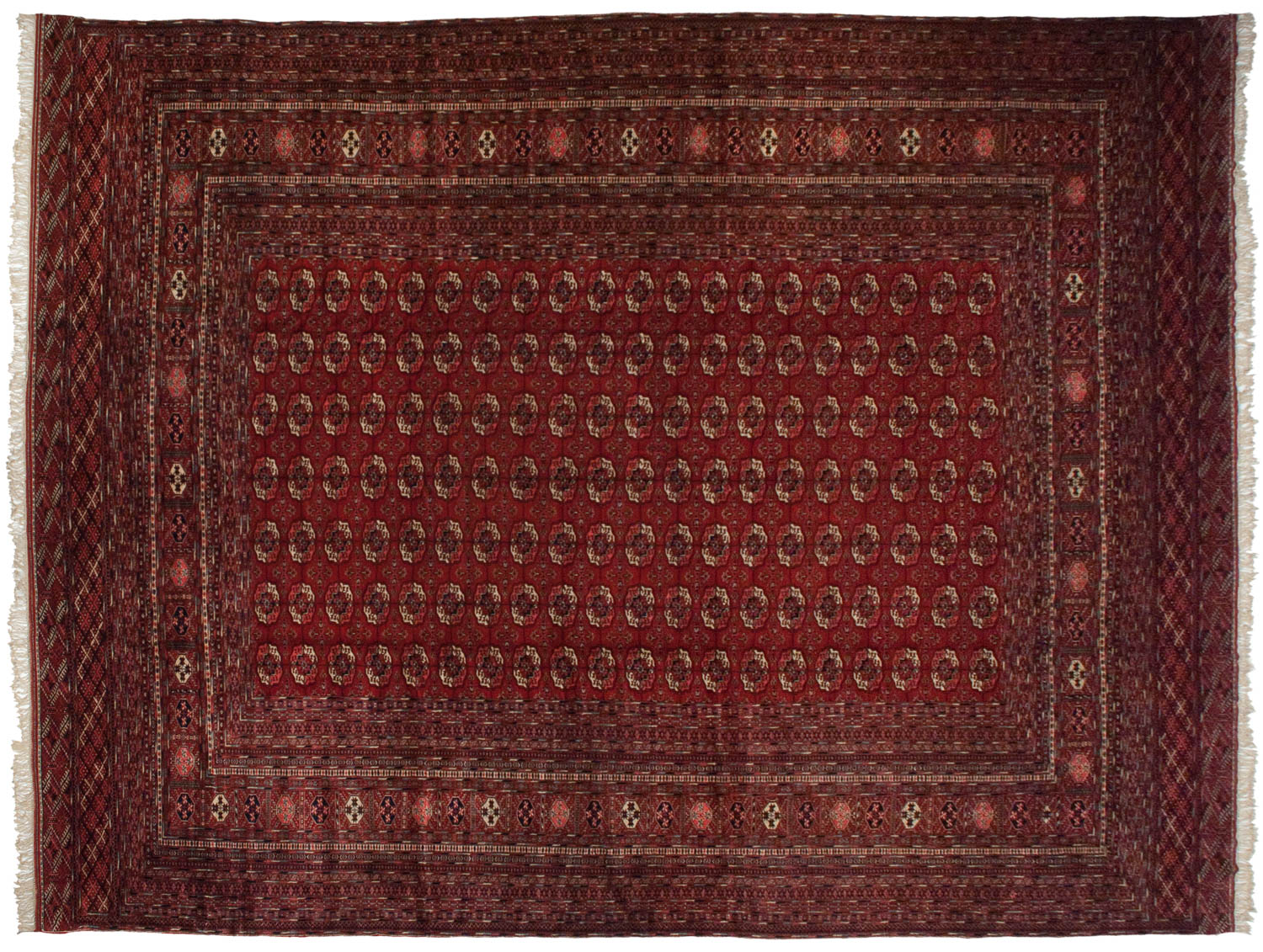 13x17.5 Vintage Fine Bokhara Carpet by Old New House® - product image 8 for Resin Society