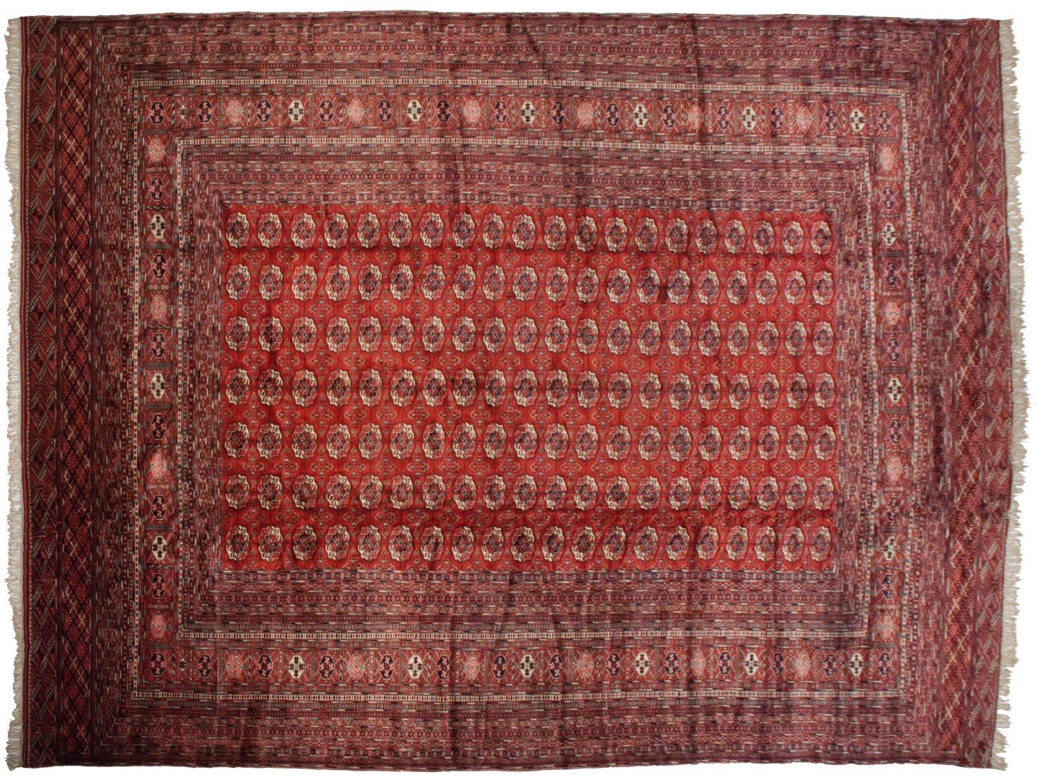 13x17.5 Vintage Fine Bokhara Carpet by Old New House® - product image 10 for Resin Society