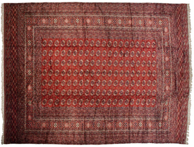 13x17.5 Vintage Fine Bokhara Carpet by Old New House® - product image 10 for Resin Society
