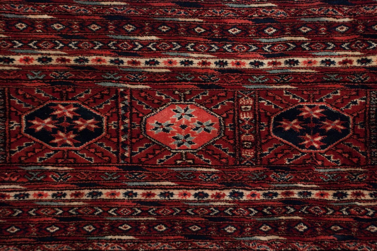 13x17.5 Vintage Fine Bokhara Carpet by Old New House® - product image 13 for Resin Society