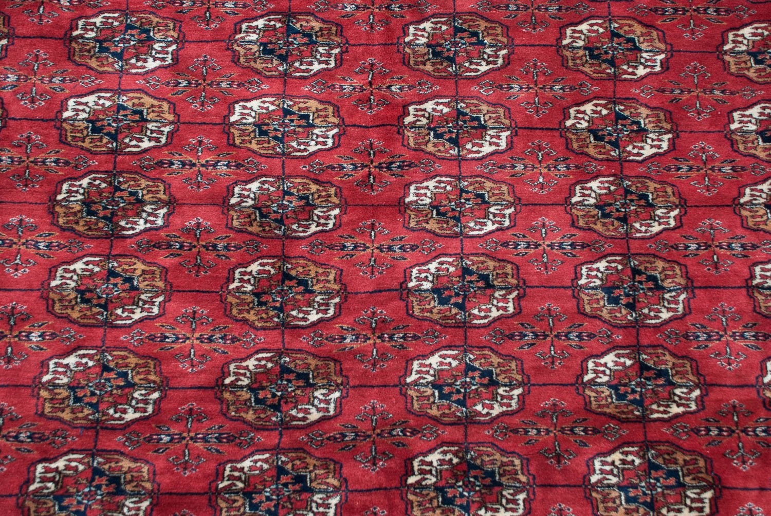 14x15.5 Vintage Fine Bokhara Square Carpet by Old New House® - product image 8 for Resin Society