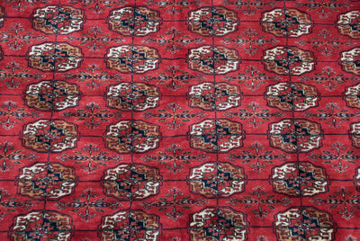 14x15.5 Vintage Fine Bokhara Square Carpet by Old New House® - product image 8 for Resin Society