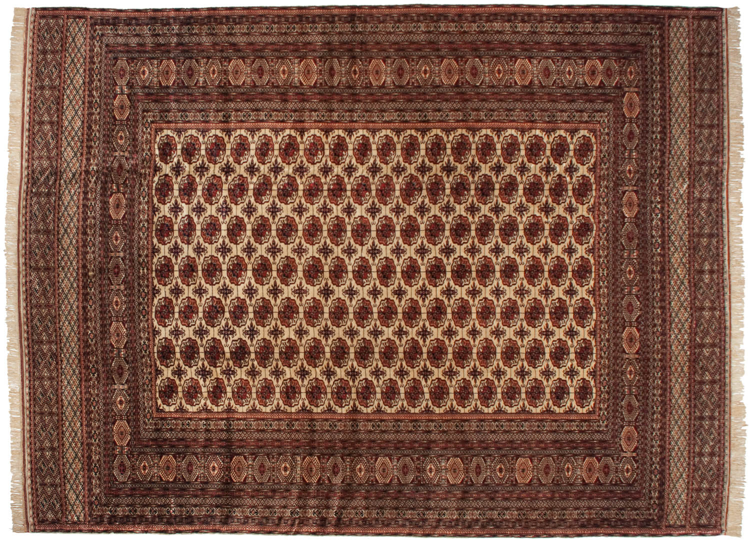 12x15.5 Vintage Fine Bokhara Carpet by Old New House® - main product image for Resin Society