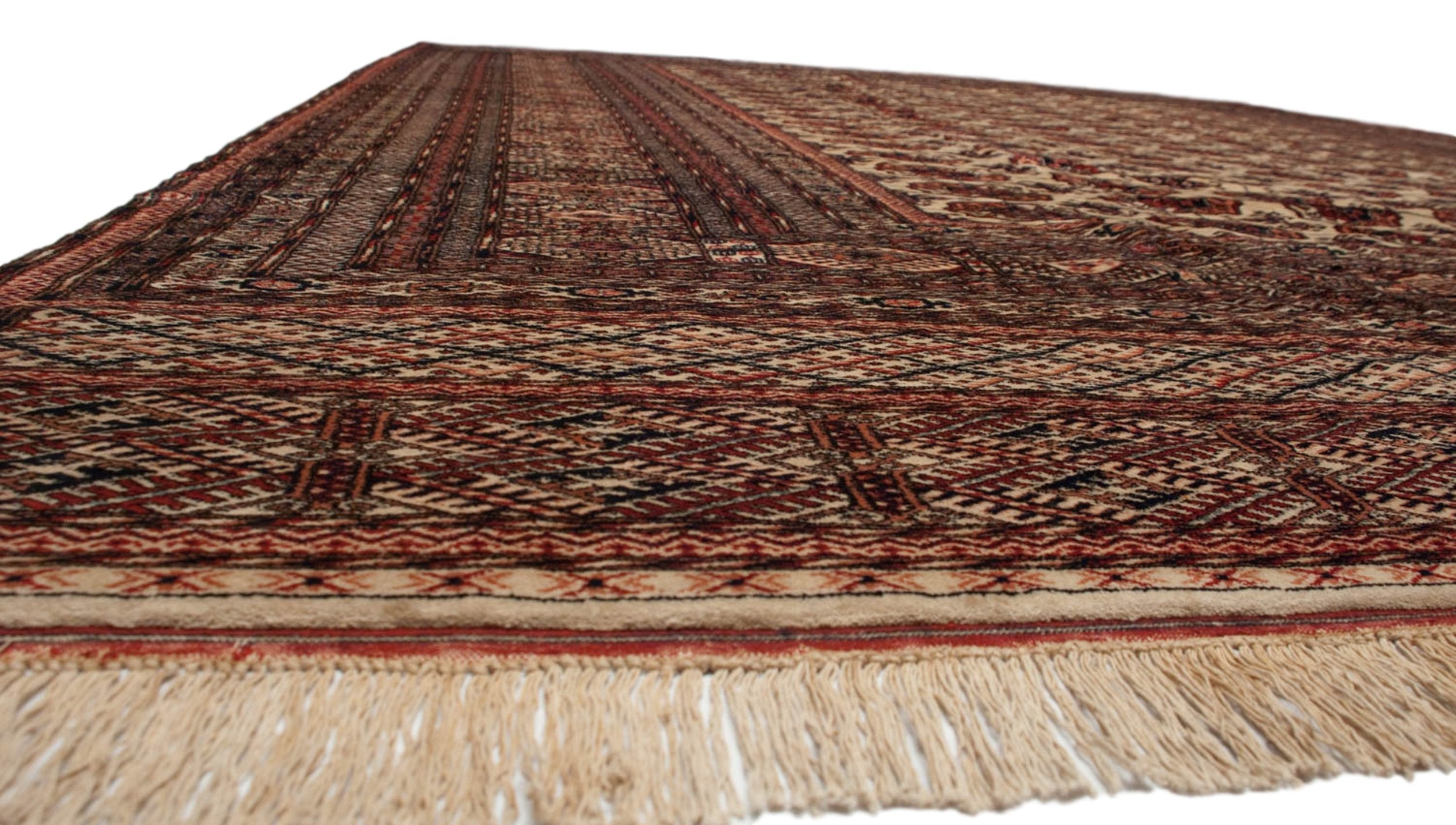 12x15.5 Vintage Fine Bokhara Carpet by Old New House® - product image 4 for Resin Society