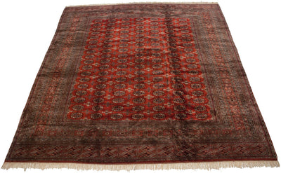 12x12.5 Vintage Fine Bokhara Square Carpet by Old New House® - product image 10 for Resin Society
