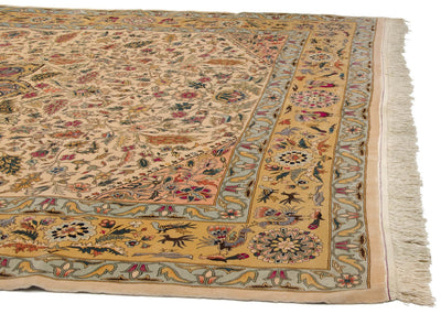 10x13.5 Vintage Fine Bulgarian Isfahan Design Carpet by Old New House® - product image 12 for Resin Society