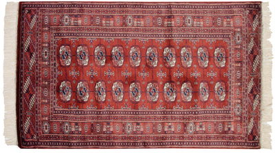 3x5 Vintage Fine Bokhara Rug by Old New House® - product image 6 for Resin Society