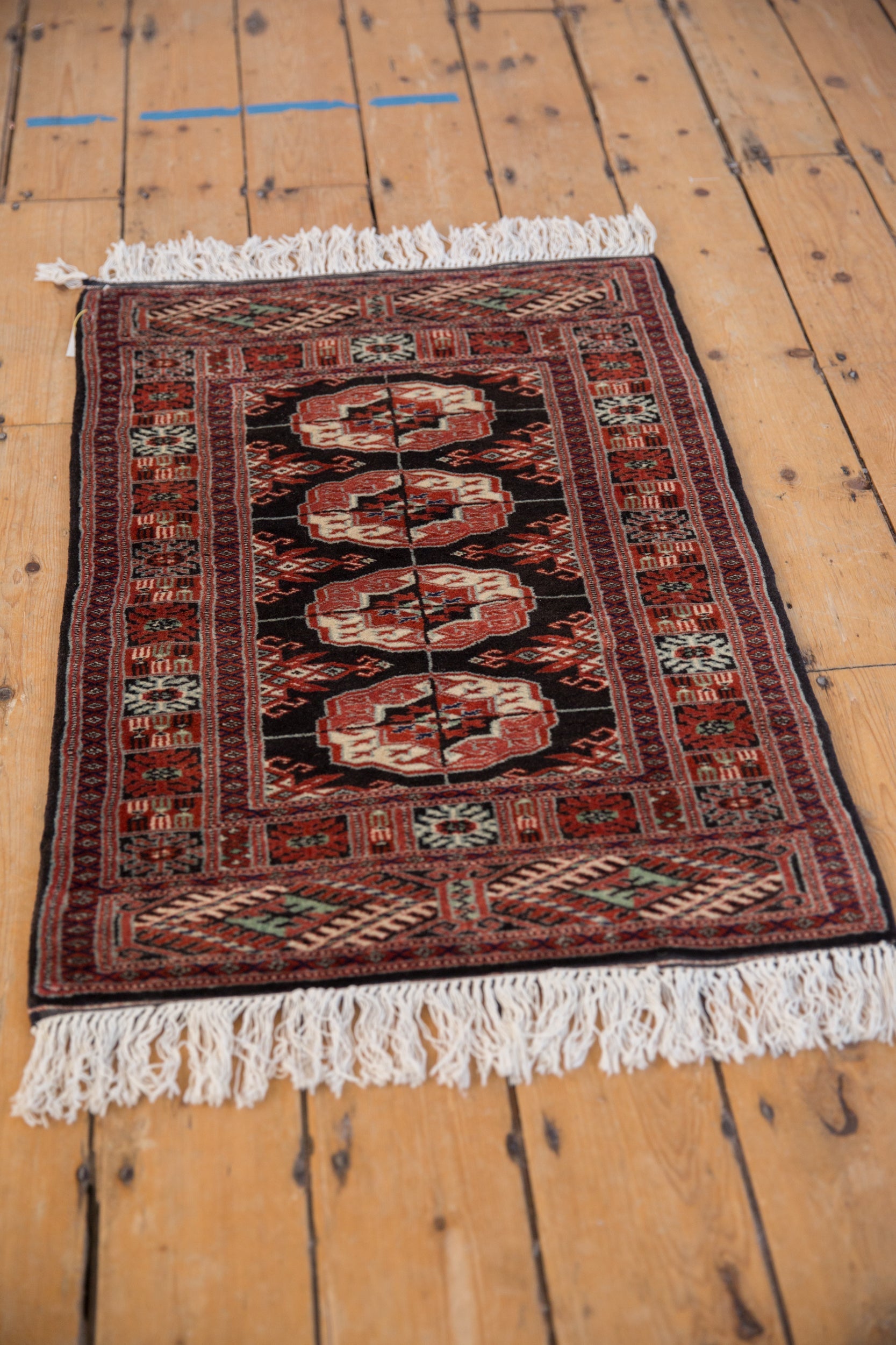 2x3 Vintage Fine Bokhara Rug Mat