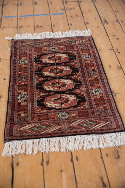 2x3 Vintage Fine Bokhara Rug Mat