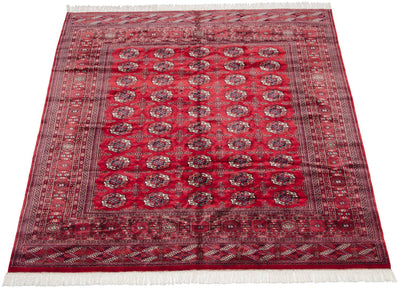 8x8.5 Vintage Fine Bokhara Square Carpet by Old New House® - product image 6 for Resin Society