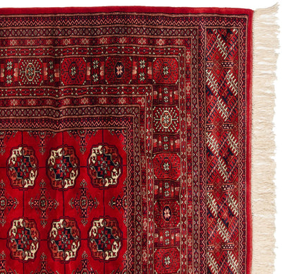 8x8.5 Vintage Fine Bokhara Square Carpet by Old New House® - product image 8 for Resin Society