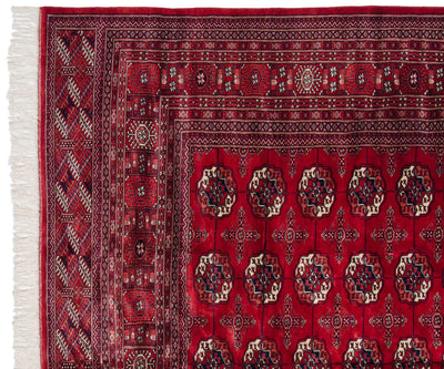 8x8.5 Vintage Fine Bokhara Square Carpet by Old New House® - product image 11 for Resin Society