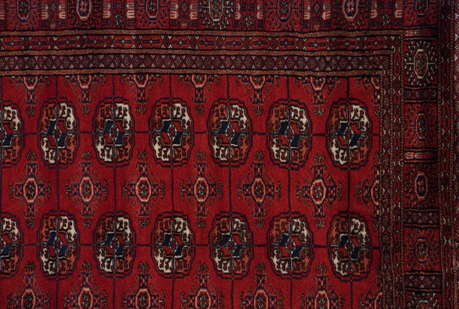4.5x11 Vintage Fine Bokhara Rug Runner by Old New House® - product image 12 for Resin Society
