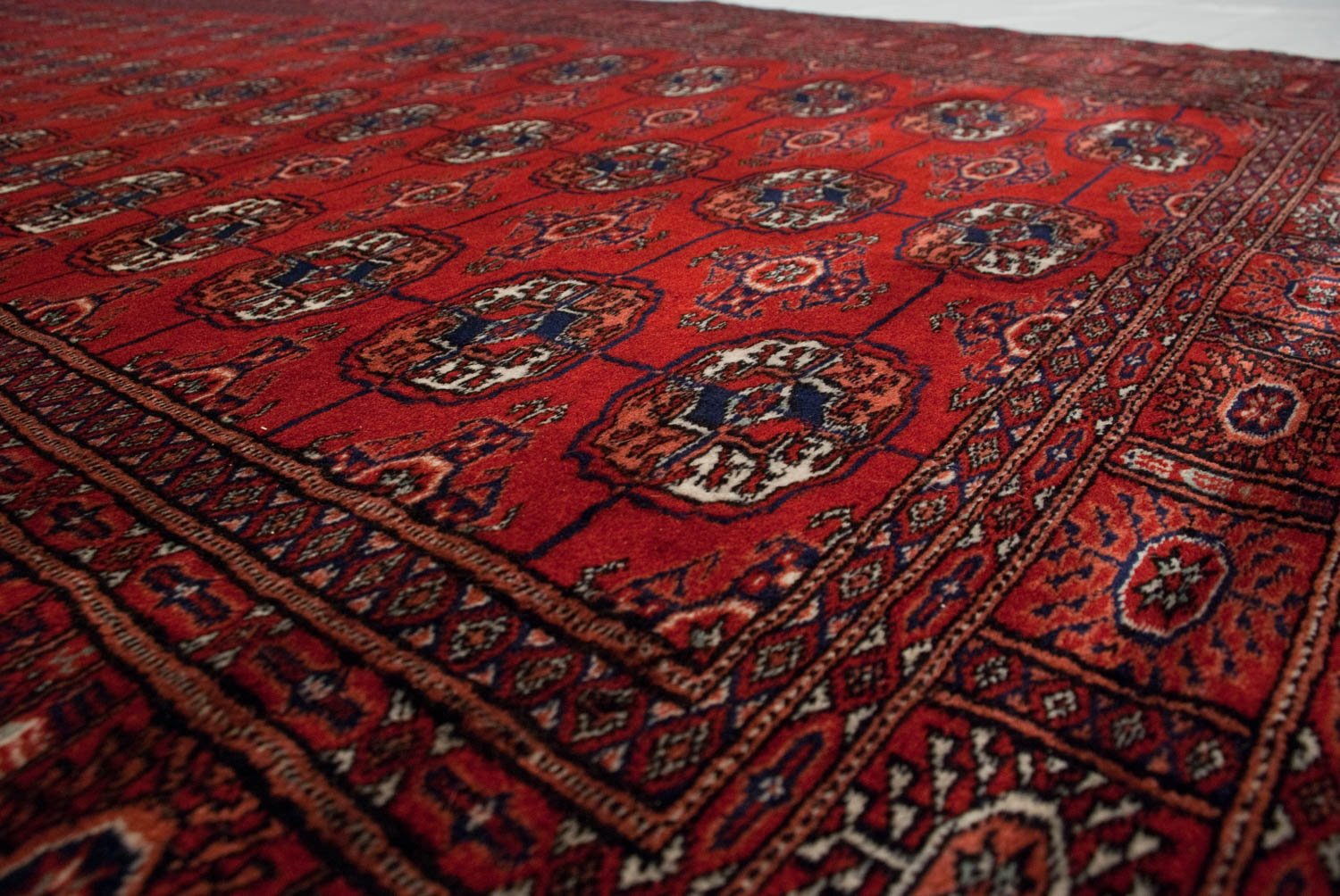 4.5x11 Vintage Fine Bokhara Rug Runner by Old New House® - product image 18 for Resin Society