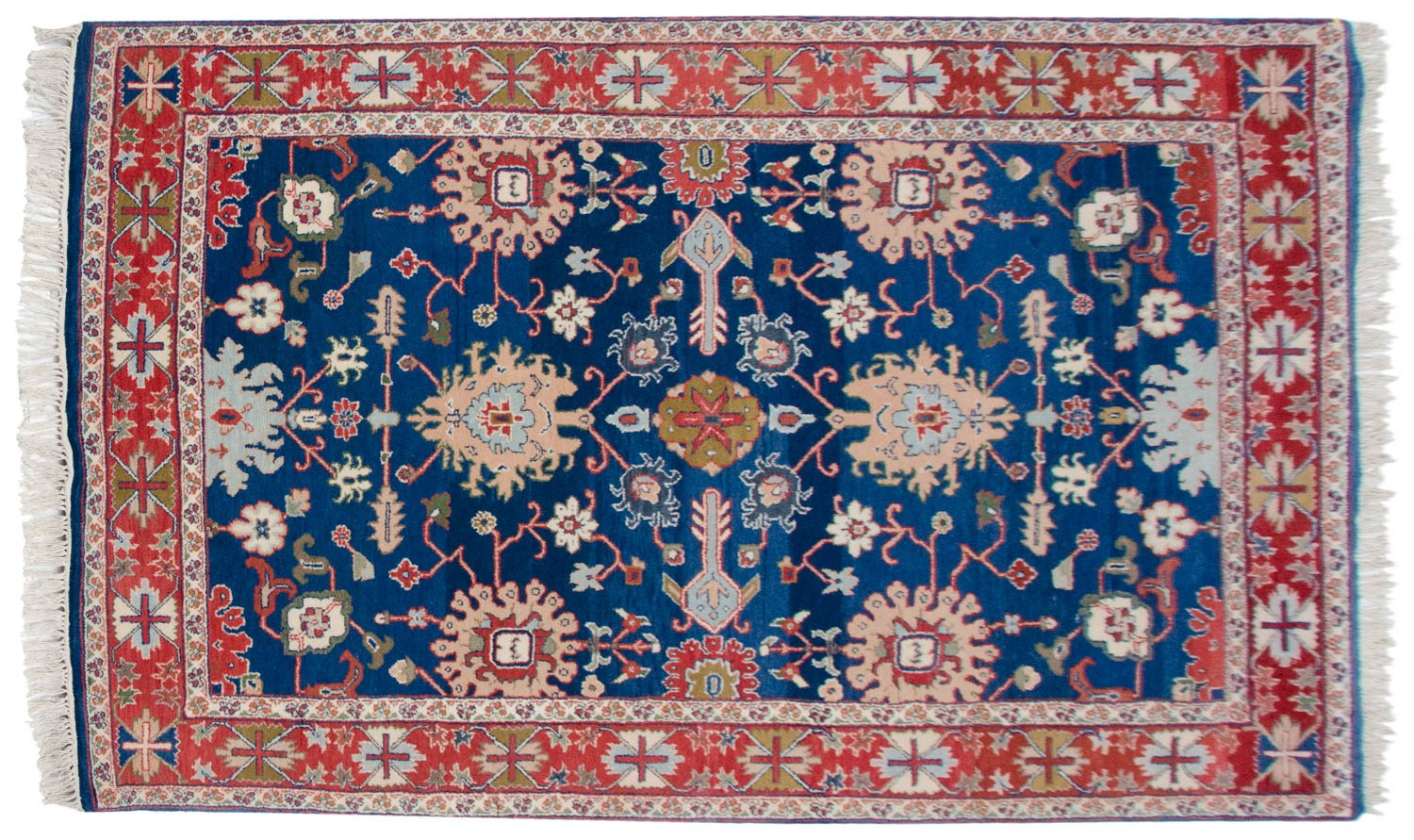 4.5x7 Vintage Indian Bijar Design Rug by Old New House® - product image 3 for Resin Society