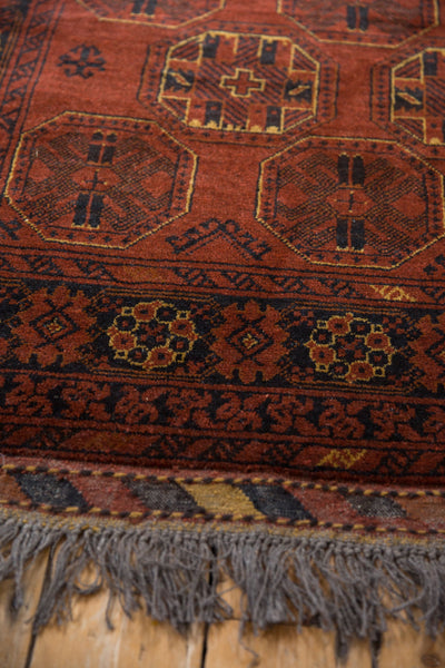 4.5x7 Vintage Afghani Bokhara Design Rug by Old New House® - product image 4 for Resin Society