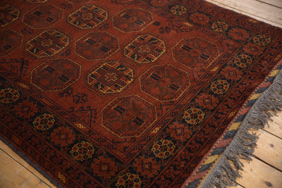 4.5x7 Vintage Afghani Bokhara Design Rug by Old New House® - product image 6 for Resin Society