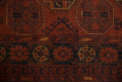 4.5x7 Vintage Afghani Bokhara Design Rug by Old New House® - product image 9 for Resin Society