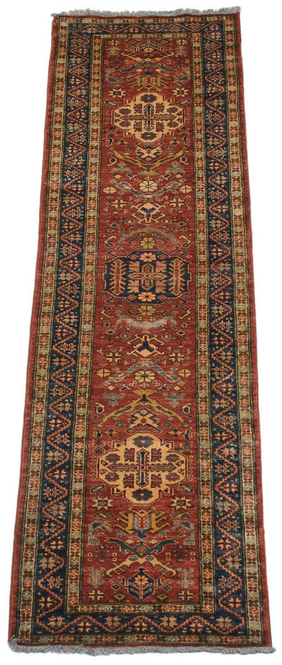 2.5x9.5 New Pakistani Caucasian Design Rug Runner by Old New House® - product image 3 for Resin Society