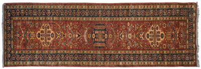 2.5x9.5 New Pakistani Caucasian Design Rug Runner by Old New House® - product image 4 for Resin Society