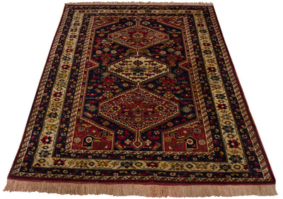 4.5x6.5 Vintage Indian Shiraz Design Rug by Old New House® - product image 2 for Resin Society