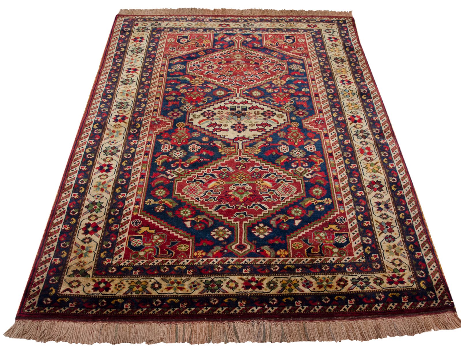 4.5x6.5 Vintage Indian Shiraz Design Rug by Old New House® - product image 4 for Resin Society