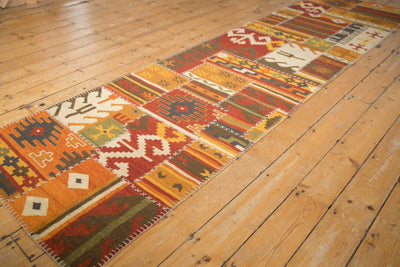 3x11.5 New Patchwork Kilim Rug Runner