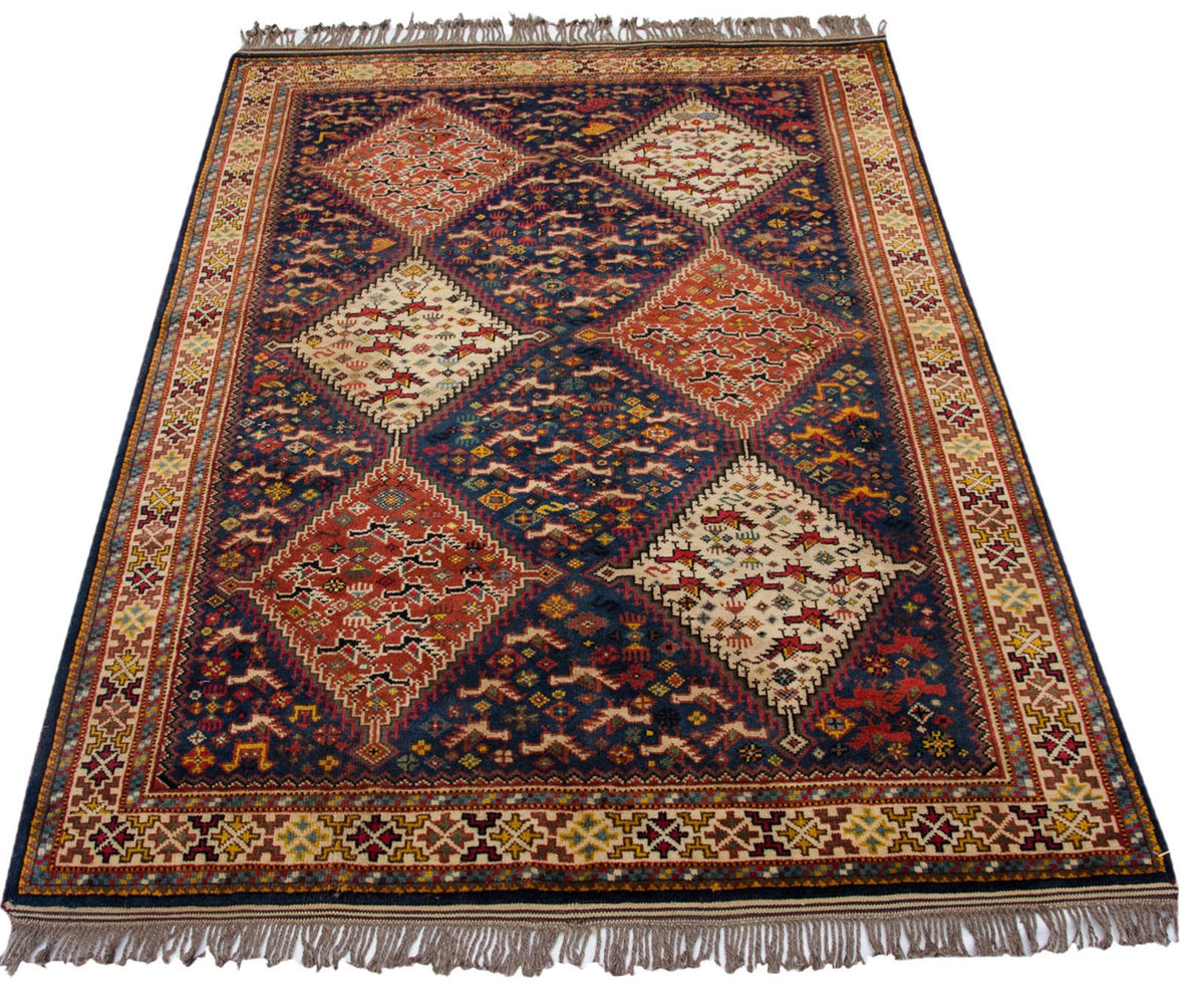 4x6 Vintage Indian Shiraz Design Rug by Old New House® - product image 3 for Resin Society