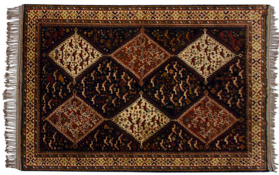 4x6 Vintage Indian Shiraz Design Rug by Old New House® - product image 6 for Resin Society