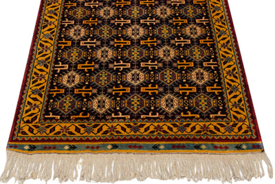 3x5 Vintage Indian Caucasian Design Rug by Old New House® - product image 2 for Resin Society