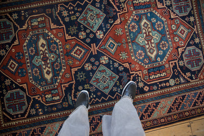 4.5x7 Vintage Indian Caucasian Design Rug by Old New House® - product image 2 for Resin Society