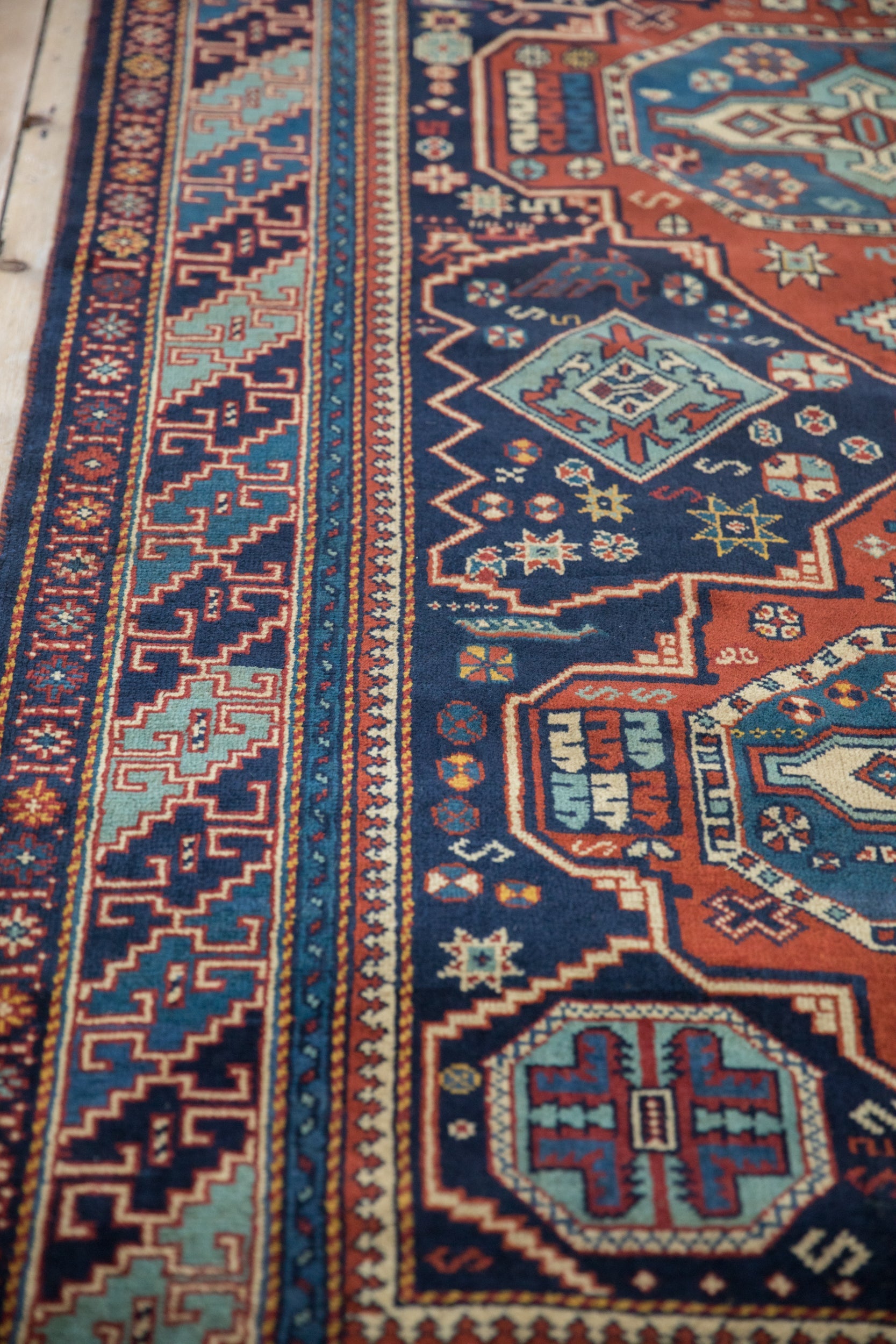 4.5x7 Vintage Indian Caucasian Design Rug by Old New House® - product image 5 for Resin Society