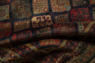 4.5x6 Vintage Indian Jaff Kurd Design Rug by Old New House® - product image 14 for Resin Society