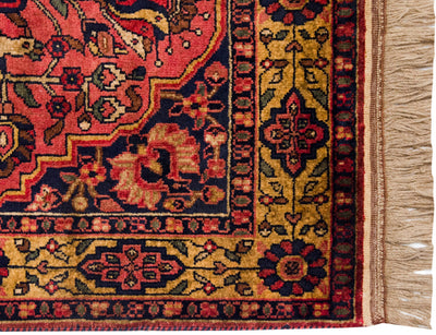 3x5 Vintage Indian Bakhtiari Design Rug by Old New House® - product image 3 for Resin Society