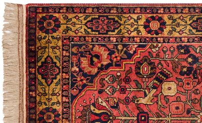 3x5 Vintage Indian Bakhtiari Design Rug by Old New House® - product image 4 for Resin Society