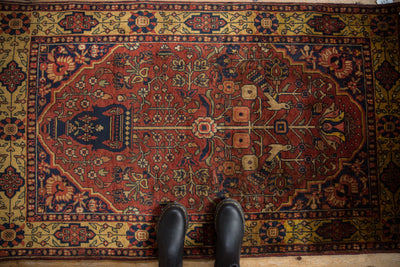 3x5.5 Vintage Indian Bakhtiari Design Rug by Old New House® - product image 2 for Resin Society