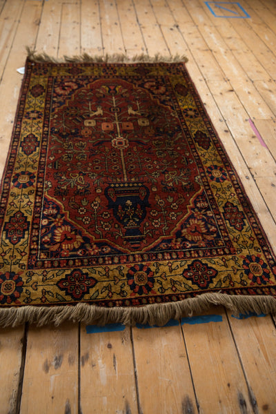 3x5.5 Vintage Indian Bakhtiari Design Rug by Old New House® - product image 6 for Resin Society