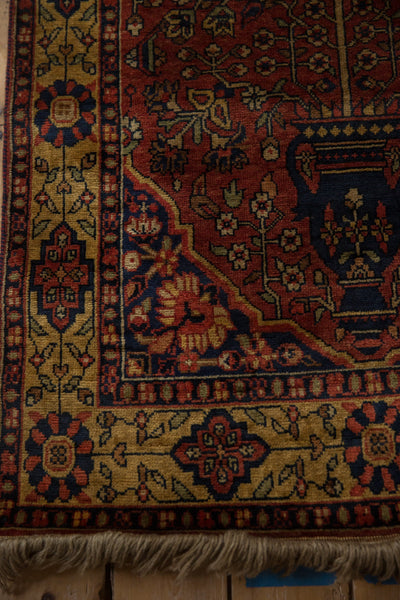 3x5.5 Vintage Indian Bakhtiari Design Rug by Old New House® - product image 7 for Resin Society