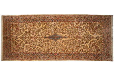 9.5x22.5 Vintage Kerman Carpet by Old New House® - main product image for Resin Society