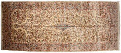 9.5x22.5 Vintage Kerman Carpet by Old New House® - product image 4 for Resin Society