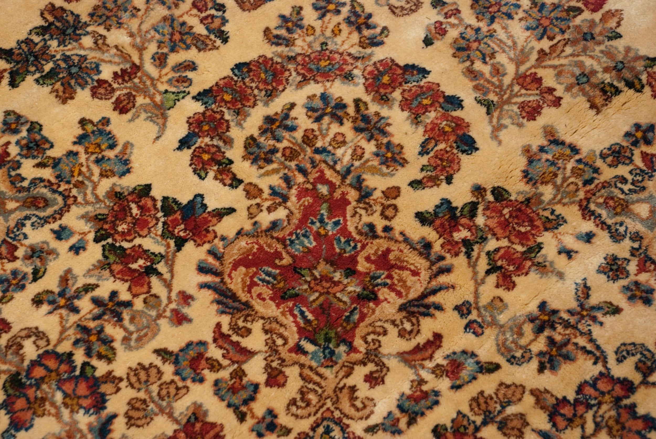 9.5x22.5 Vintage Kerman Carpet by Old New House® - product image 13 for Resin Society