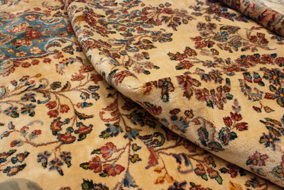 9.5x22.5 Vintage Kerman Carpet by Old New House® - product image 14 for Resin Society