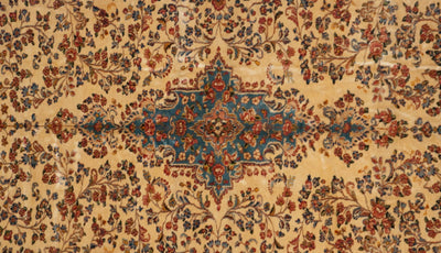 9.5x22.5 Vintage Kerman Carpet by Old New House® - product image 18 for Resin Society