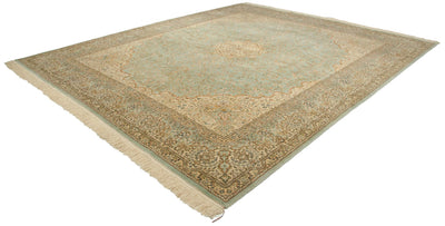 12x14 Vintage Fine Bulgarian Kerman Design Square Carpet by Old New House® - product image 8 for Resin Society