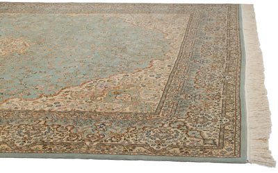12x14 Vintage Fine Bulgarian Kerman Design Square Carpet by Old New House® - product image 9 for Resin Society